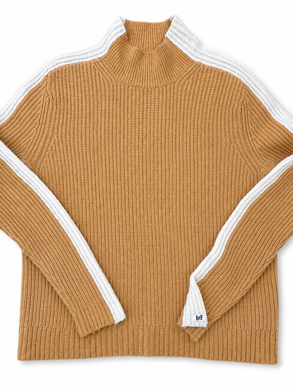 Vintage 2001 Y2K Abercrombie & Fitch Colorblock Sweater Women Medium